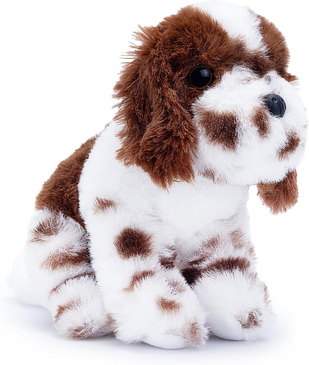 Knuffel Hond Speelgoed Springer Spaniel 15 cm - Gemaakt van Gerecycled Materiaal