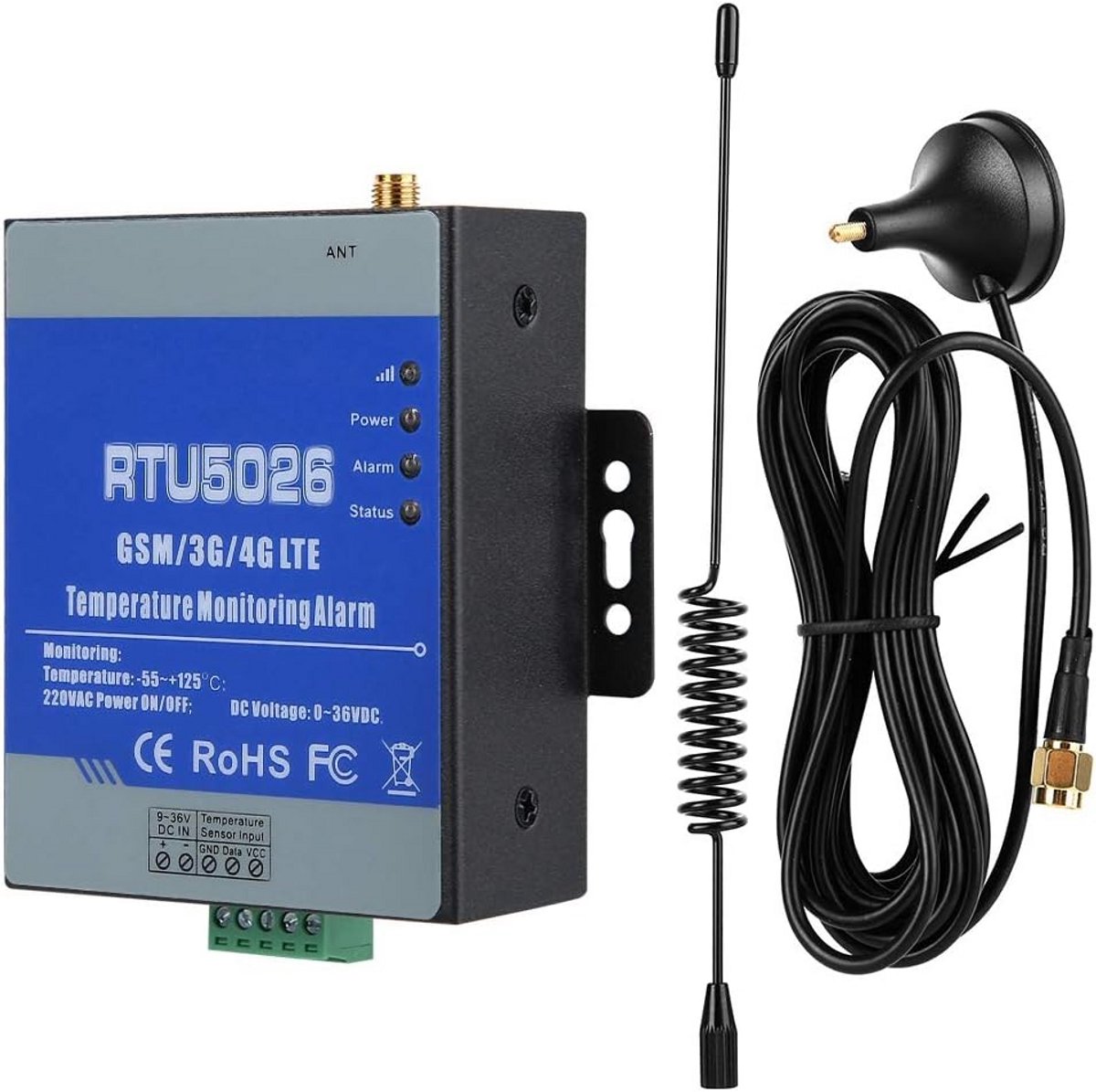 GSM Alarmsysteem met SMS en Temperatuurmonitoring voor Thuisbeveiliging