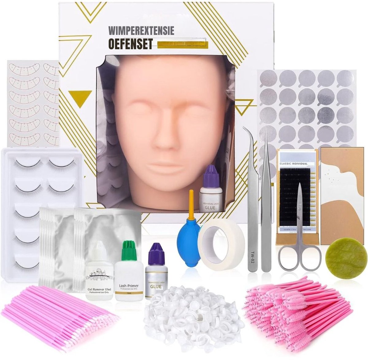 SCH® Wimperlifting set - Wimperlift - Wimpers - Wit- 26cm x 25cm x 14cm