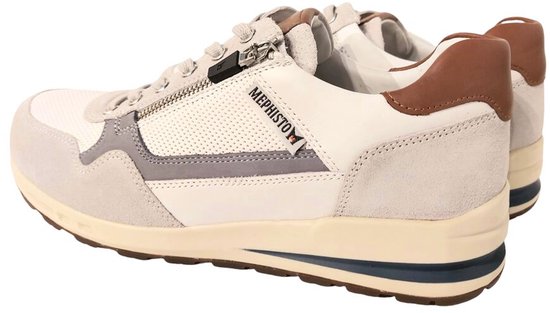 Baskets Mephisto Bradley Grijs Pierre Wit