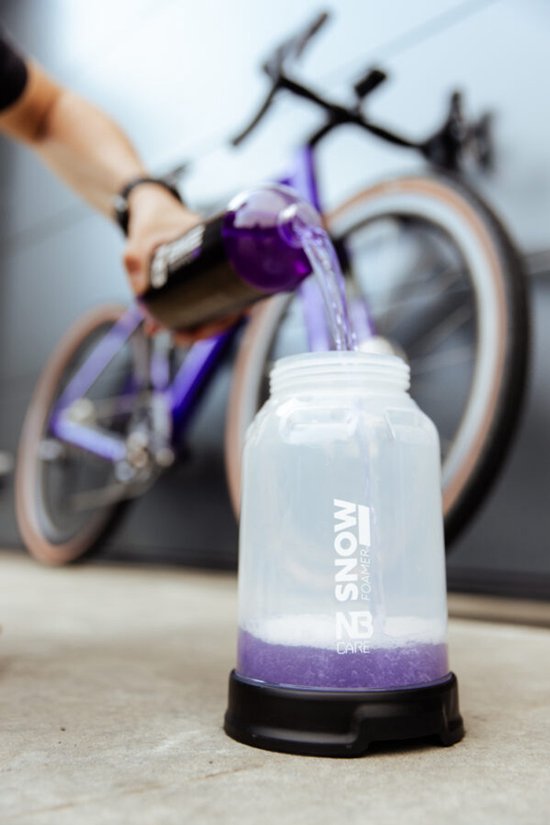 Nb Care Snow Foamer + Bike Shampoo 1.5L Duo Pack - voor fiets - biologisch afbreekbaar van Merkloos — afbeelding 3