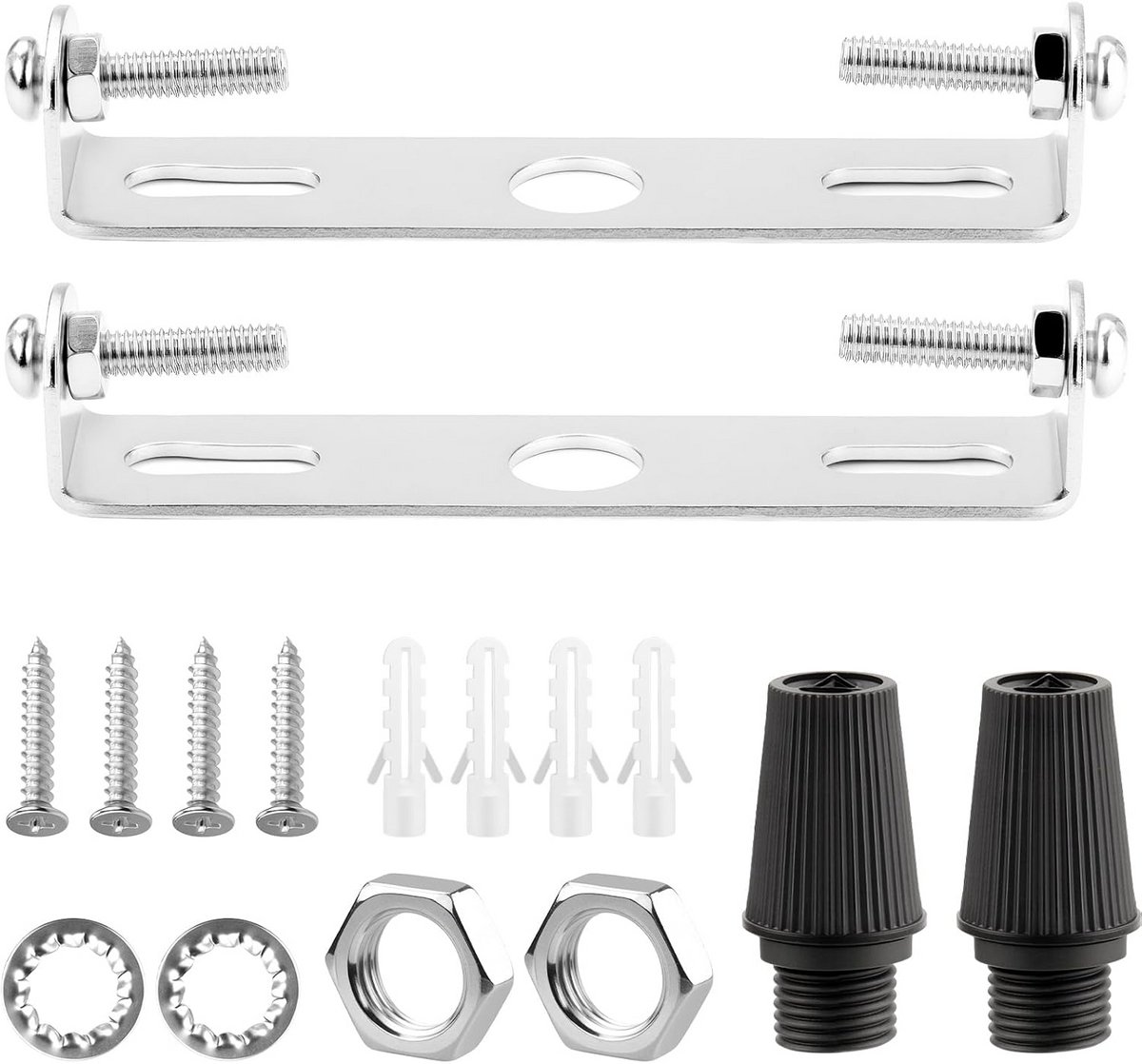 2x Plafondhouder Lamphouder Montagebeugel 55mm voor Hanglamp en Plafondverlichting