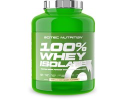 Scitec Nutrition 100% Whey Isolate - Pure Protein Power met BCAA's - Glutamine & Arginine - Suiker- & Glutenvrije Formule, 1816 g, Vanille-Bessen