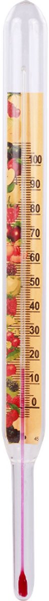 Vloeistof thermometer - weck thermometer - keukenthermometer -fruit thermometer