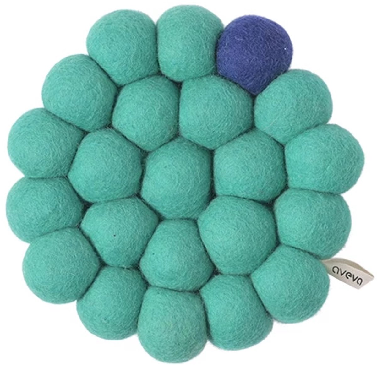 Aveva bold potonderzetter D21cm H4.5cm groen