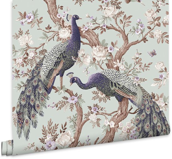 Laura Ashley - Papier peint intissé - Oeuf de Duck du Belvedere - Papier peint non tissé