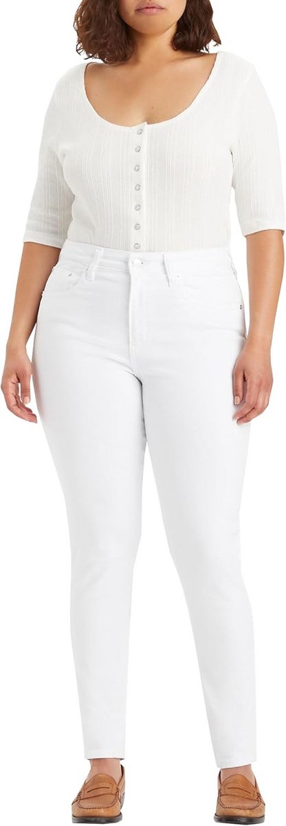 Dames Jeans Hoge Taille Skinny Pasvorm Comfortabele Stretch