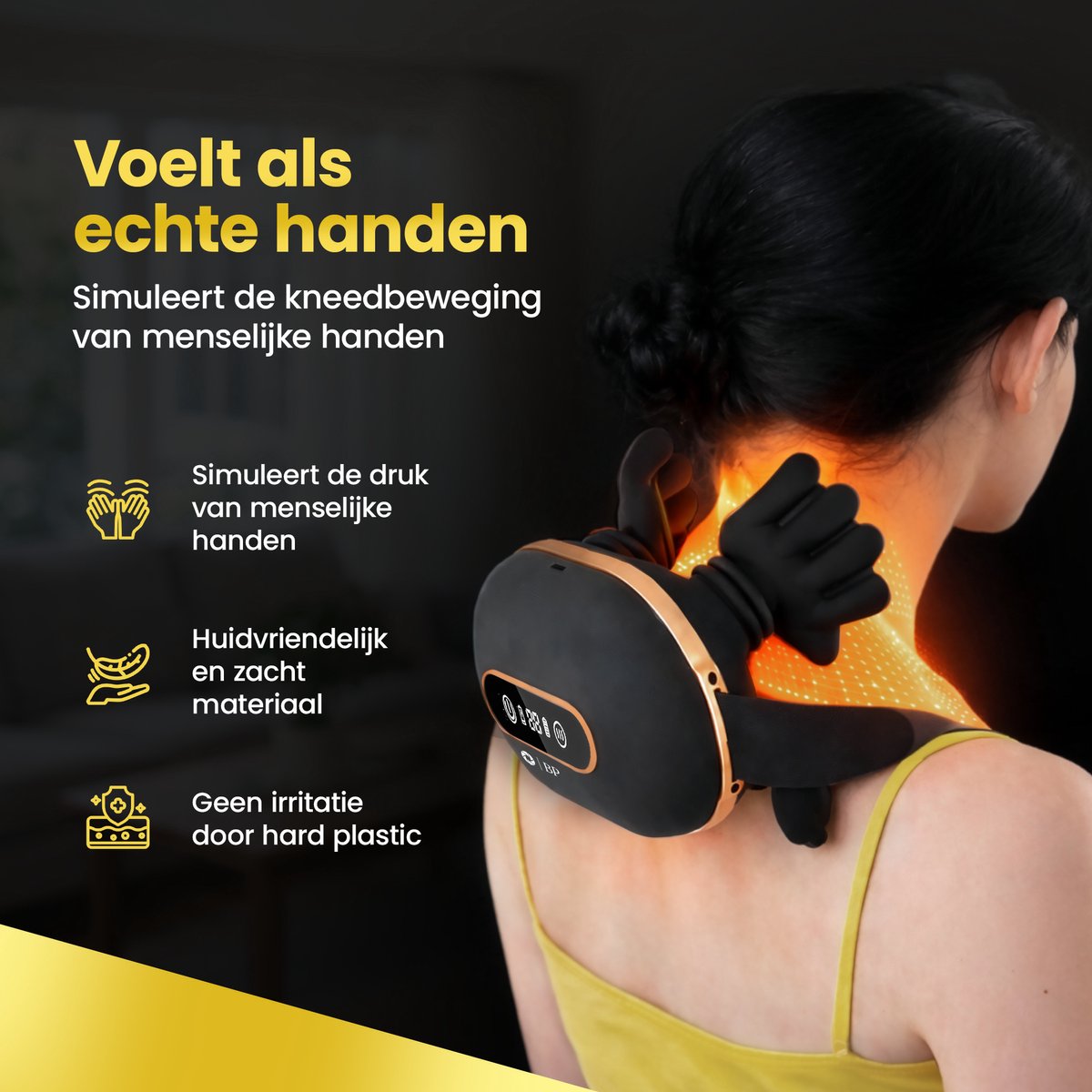 BP Goods Nekmassage Apparaat met Infrarood en Verwarming - afbeelding 3