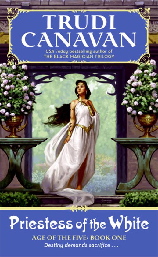 Age of the Five Trilogy 1 - Priestess of the White - cover