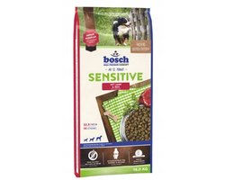 Bosch Sensitive - Hondenvoer - Lam & Rijst - Voor gevoelige honden - 15 kg