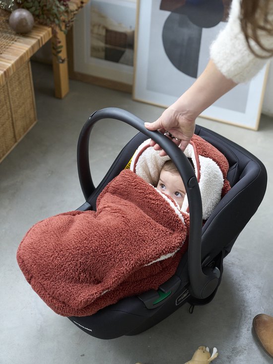 Vertbaudet Voetenzak kinderwagen en reiswieg van sherpa Foxy van Merkloos — afbeelding 3