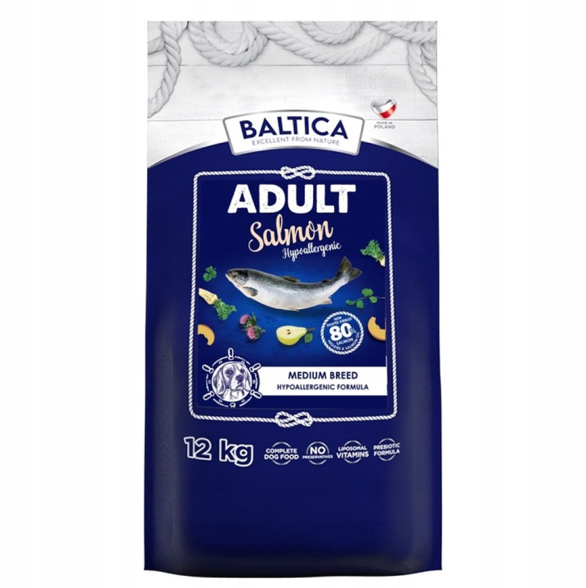 Baltica Baltica Excellent Serie - Hypoallergene Droogvoer - Zalm - Middelgrote Rassen