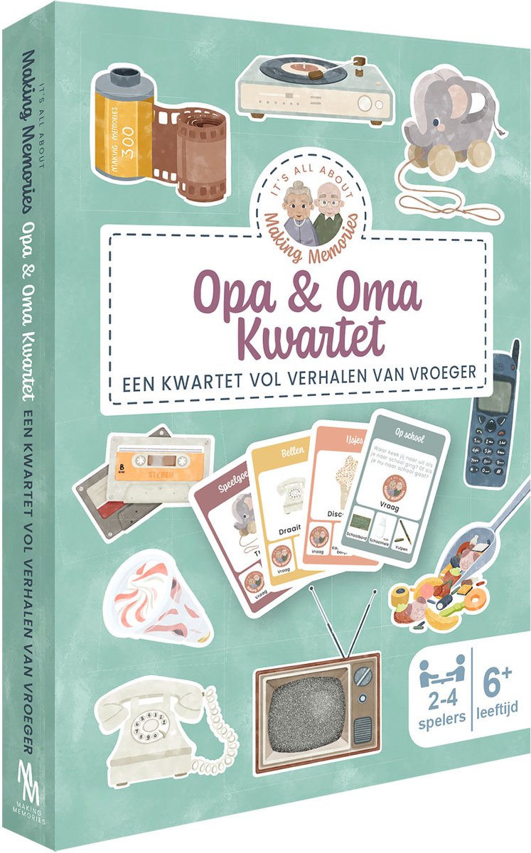 MAKING MEMORIES Making Memories Opa Oma Kwartet Disp. (2017191)