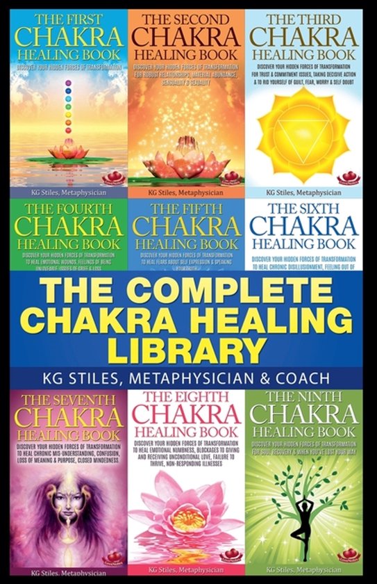 Chakra Healing-The Complete Chakra Healing Library - cover