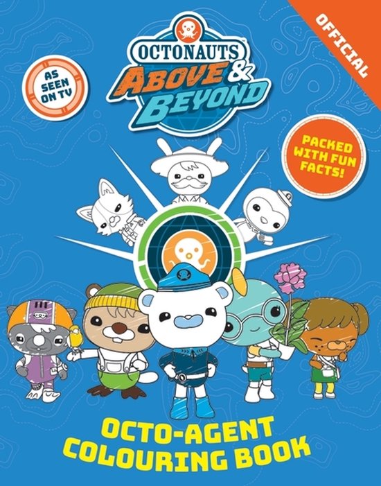 Octonauts Above & Beyond: Octo-agent Colouring Book - cover