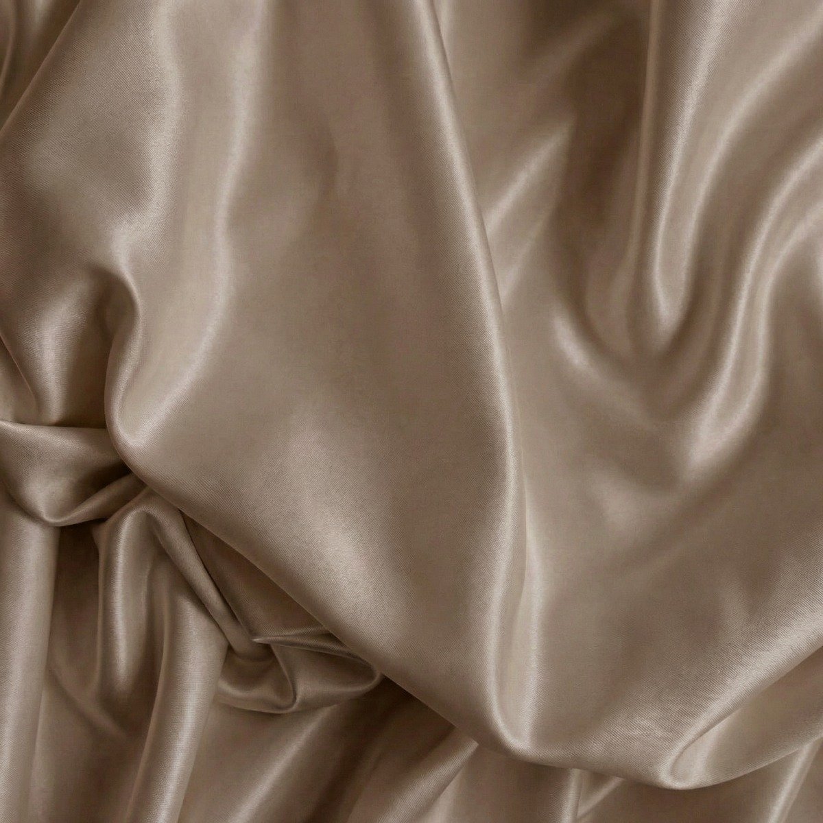 kayori Saya Hoeslaken Katoensatijn - 180x210-220cm - Matrasdikte 35cm - Luxe & Zacht - Biologisch Katoen - Taupe - 180x210-220 - Tweepersoons - Biologisch Katoen - Taupe