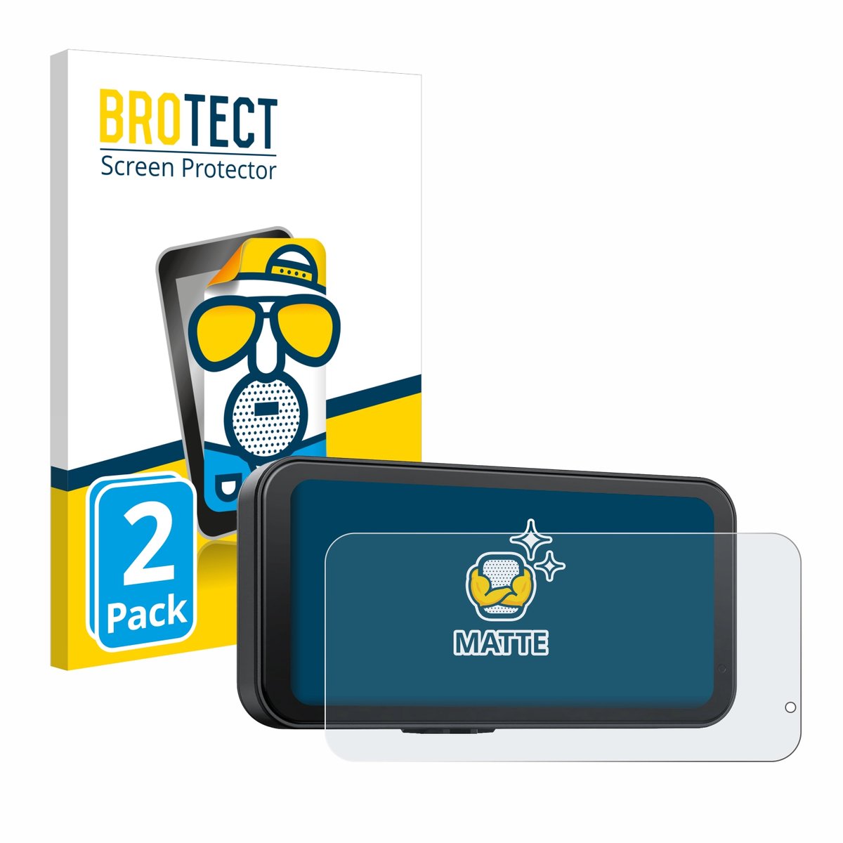 BROTECT - Screenprotector voor Volam RC15B 6.25" - Folie Beschermfolie matte 2 Stuks