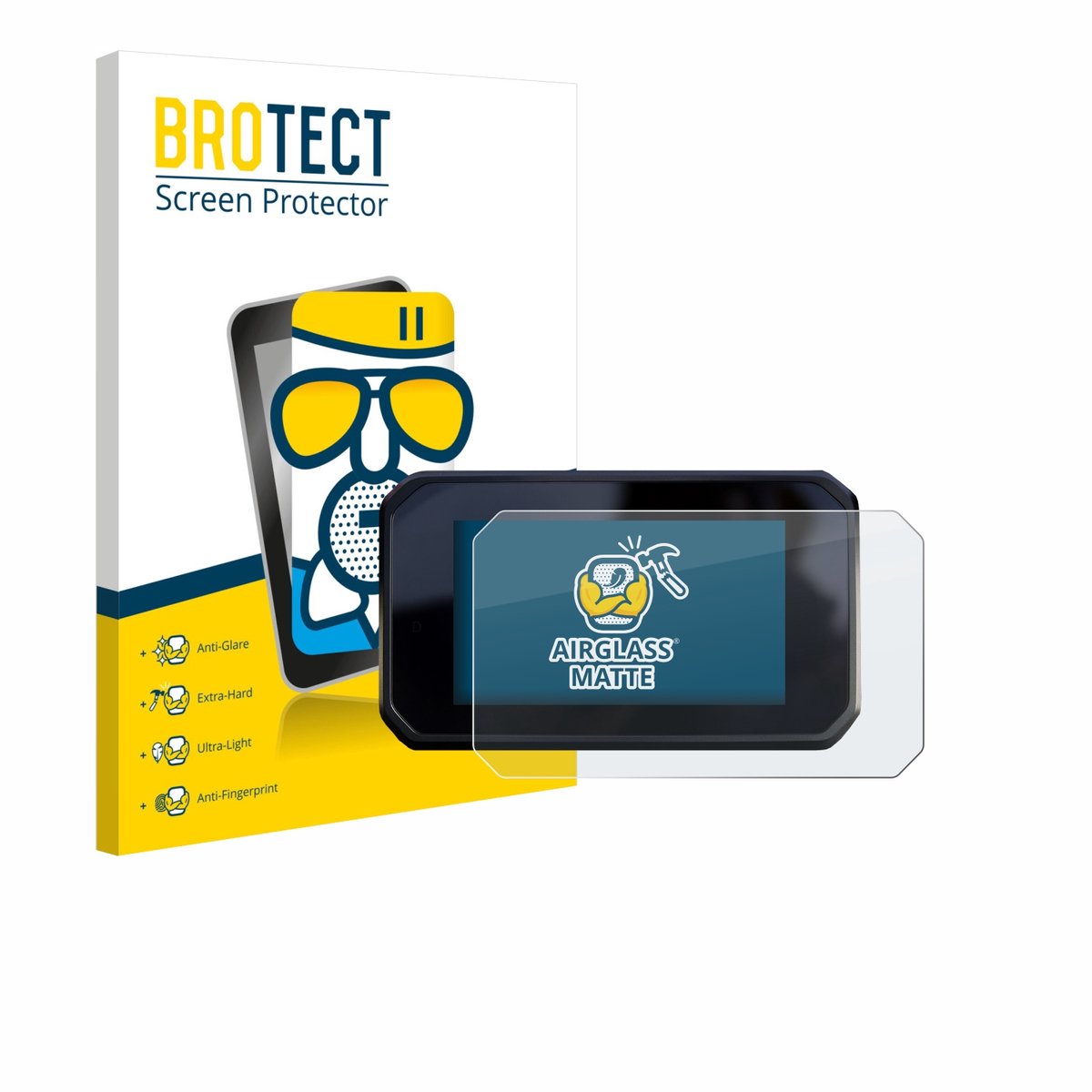 BROTECT - Screenprotector voor Honda CBR650R 2025 - Folie Beschermfolie Beschermglas matte