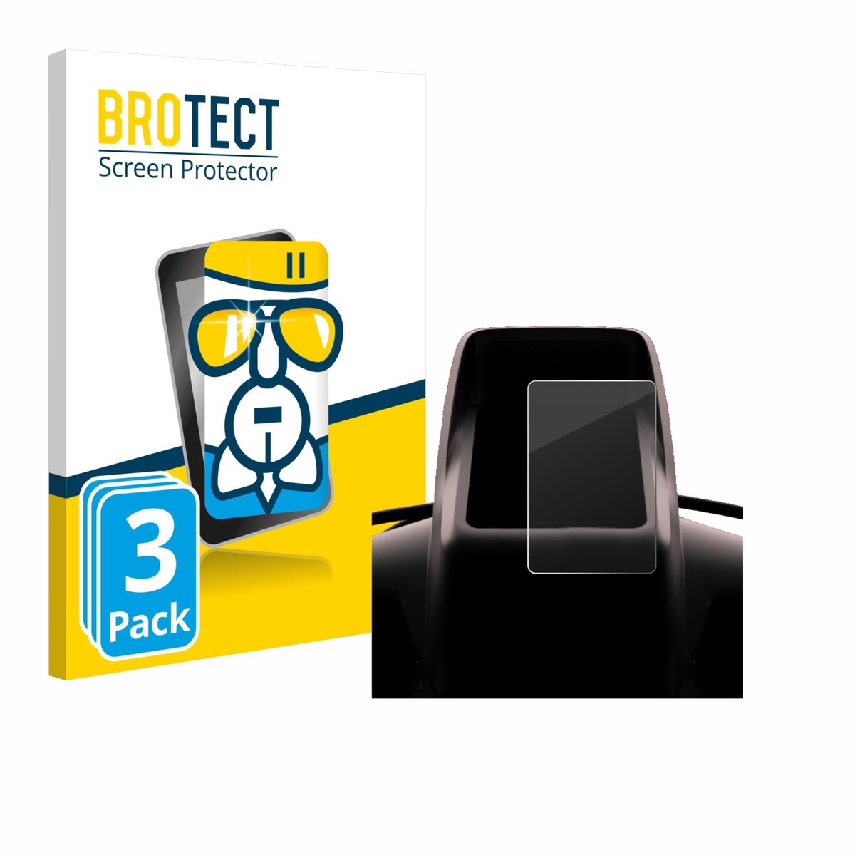 Screenprotector 3 Stuks voor Segway GT3 D Beschermglas transparant