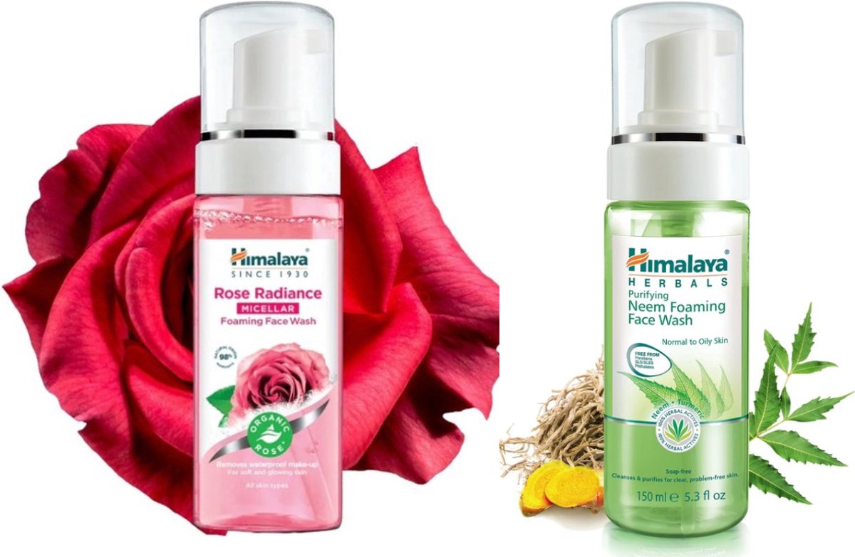 Himalaya Herbals Face Wash Gezichtsreiniging Set - 2 x 150ml