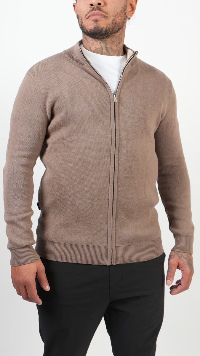 BASKO - PREMIUM - VEST - BRUIN - MAAT XXL