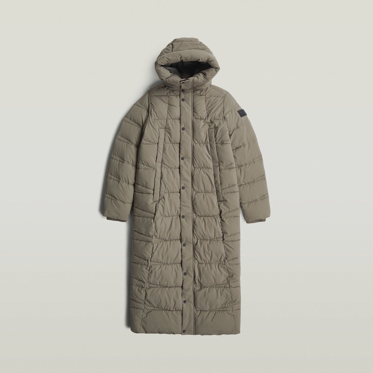 G-STAR Whistler long puffer wmn Dames Jas turf Bruin