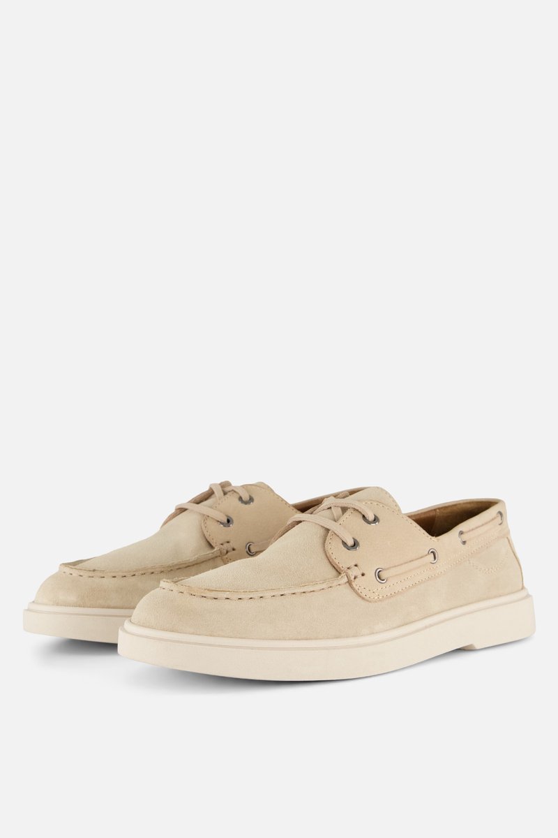 Vertice Rosalia Bootschoen beige Suède - Maat 41