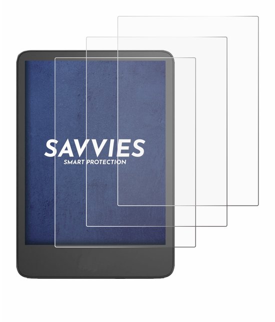 Savvies - Screenprotector voor Amazon Kindle 2024 - Folie Beschermfolie transparant (6 Stuks) van Savvies — afbeelding 5