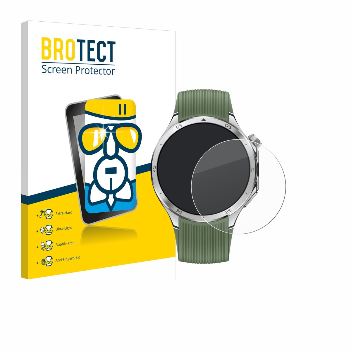 Screenprotector voor OnePlus Watch 3 Beschermglas transparant