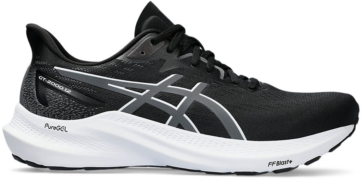 Asics Gt-2000 12 Hardloopschoenen – Vrouw Zwart