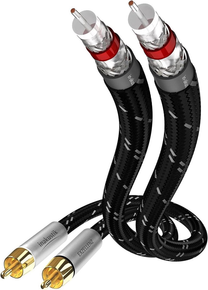 Hoogwaardige RCA Stereo Audiokabel 1,5 meter voor Hifi Componenten
