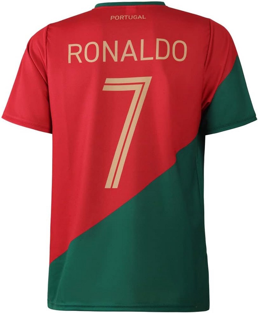 Portugal Voetbalshirt Thuis voor Kinderen en Volwassenen met Nummer 7