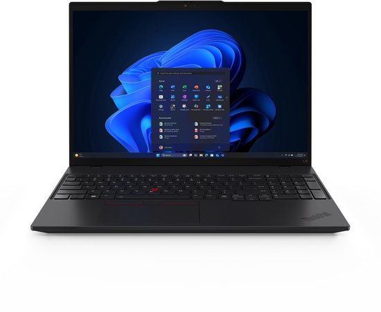 Lenovo ThinkPad L16 Gen 2 (Intel) Intel Core Ultra 7 255U Laptop 40,6 cm (16") WUXGA 16 GB DDR5-SDRAM 512 GB SSD Wi-Fi 6E (802.11ax) Windows 11 Pro Engels Zwart - Lenovo - Hoofdafbeelding