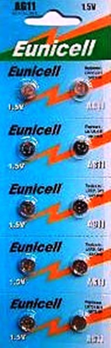 5 Stuks Alkali Knoopcel Batterijen - Universele Vervanging voor G11 en Meer