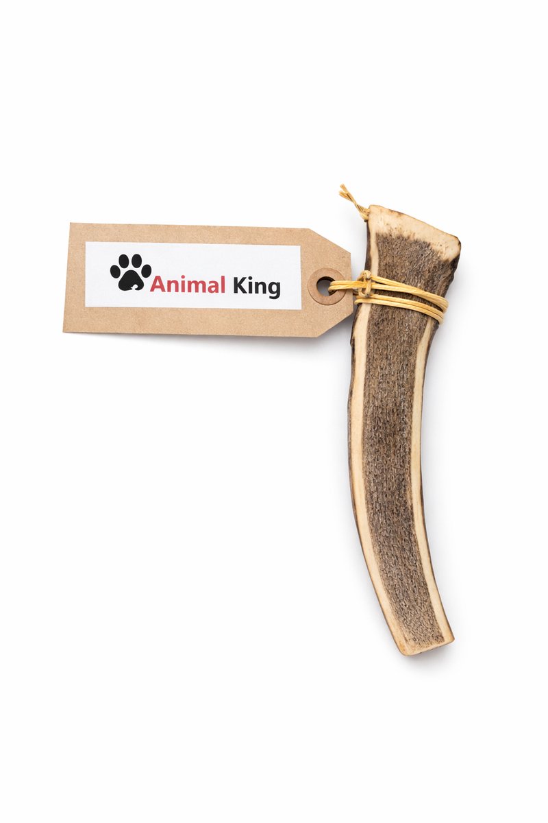 Hertengewei Easy voor Hond - Hertengewei door de Helft - Hondensnack - Vegelijkbaar Harde Kauwstaaf Hond - Kauwbotten Hond Langdurig - Hondenbot - Honden Kauwsnacks - XL 100-150 Gram