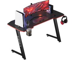 Avalo Gaming Bureau - 100x60x75 CM - Game Desk - Tafel - Zwart