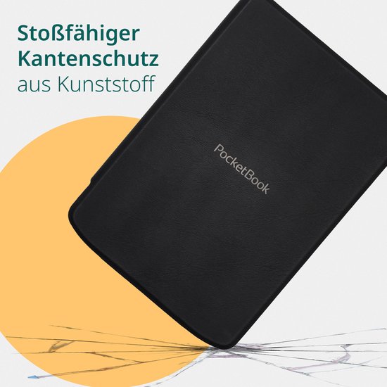 PocketBook Verse - E-reader - Mist Grey - Zwart met Elastiek Hoesje - Voordeelbundel van Merkloos — afbeelding 4