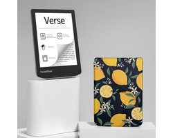 PocketBook Verse - E-reader - Mist Grey - Met Citroen / Lemon Print Hoesje - Voordeelbundel