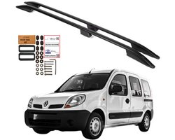 Dakrails RENAULT KANGOO 1999-2008 Zwart Aluminium Massief Duurzaam