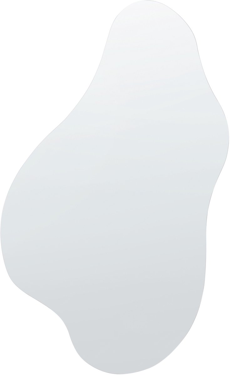 Beliani HERRY - Wandspiegel - Zilver - Glas