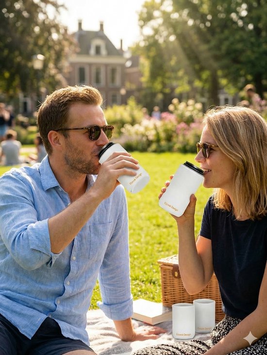 6 st. bier - frisdrank blik koelhoud hoesjes |bierblik hoesjes - Festival - Vakantie - Strand - Carnaval van ALOHA! — afbeelding 3