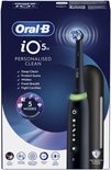 Verpakking van de Oral-B iO 5N tandenborstel met afbeelding van het product en functies.