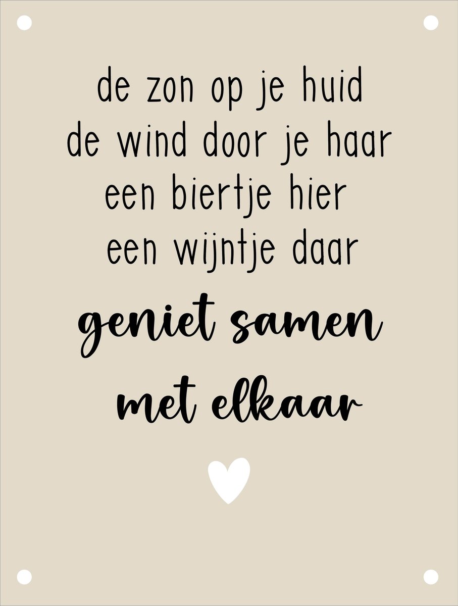 Tuinposter De zon