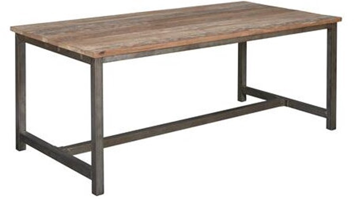 Tower Living Eettafel Venetie - Rechthoek Bruin Hout - 180x100x78cm