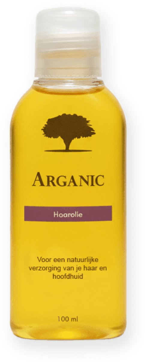 Arganic Haarolie - 100ml - Met Arganolie, Jojoba & Castorolie - Voor Glans & Herstel