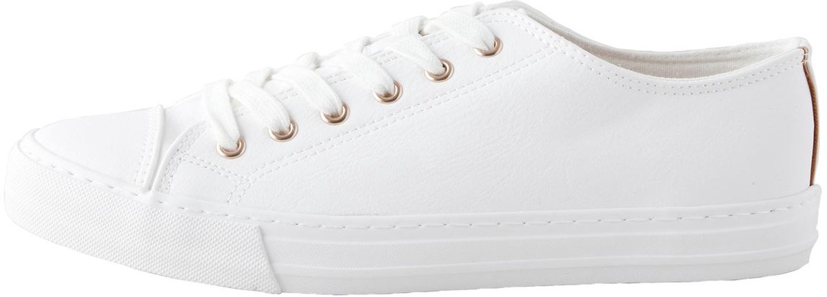 Next - Dames - Patent honkbalsneakers - Wit