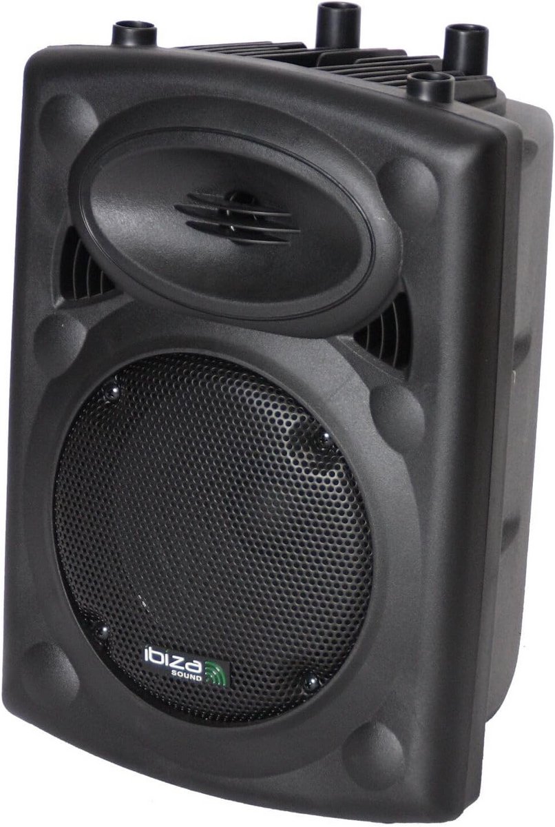 Actieve Speakerbox 20cm (8 Inch) met 300W Vermogen en Bluetooth, USB & MP3 Speler