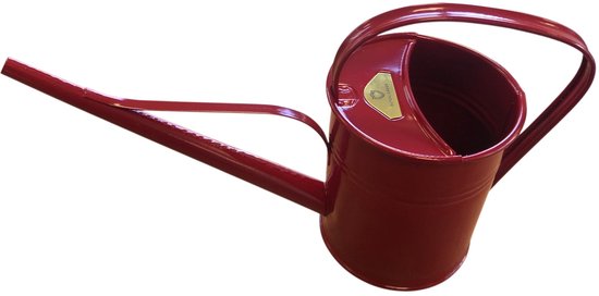 Dutchlander Metalen Gieter 1,5 Liter – Thermisch Verzinkt – Robijnrood –...