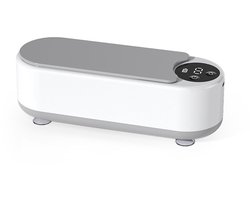 Ultrasoon Reiniger - Ultrasonic Cleaner - Ultrasoonreinigers - Multifunctional electric cleaner - Compact size - USB charging - Earrings - Rings - Necklaces - Glasses - 1PC - Wit