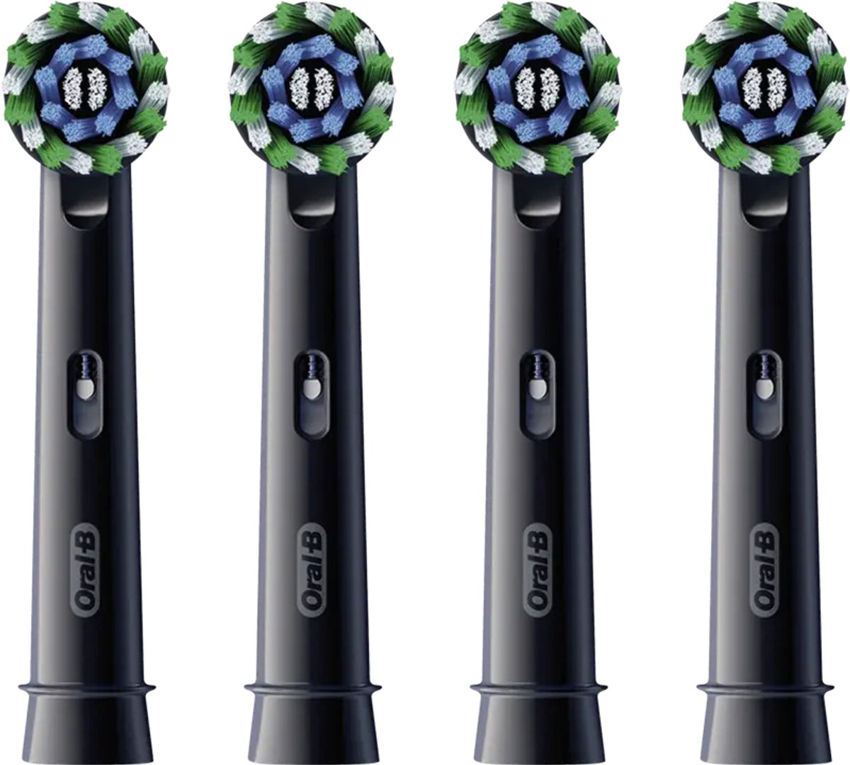 Oral-B 015431, 4 stuk(s), Zwart, Oral-B, Hangende doos